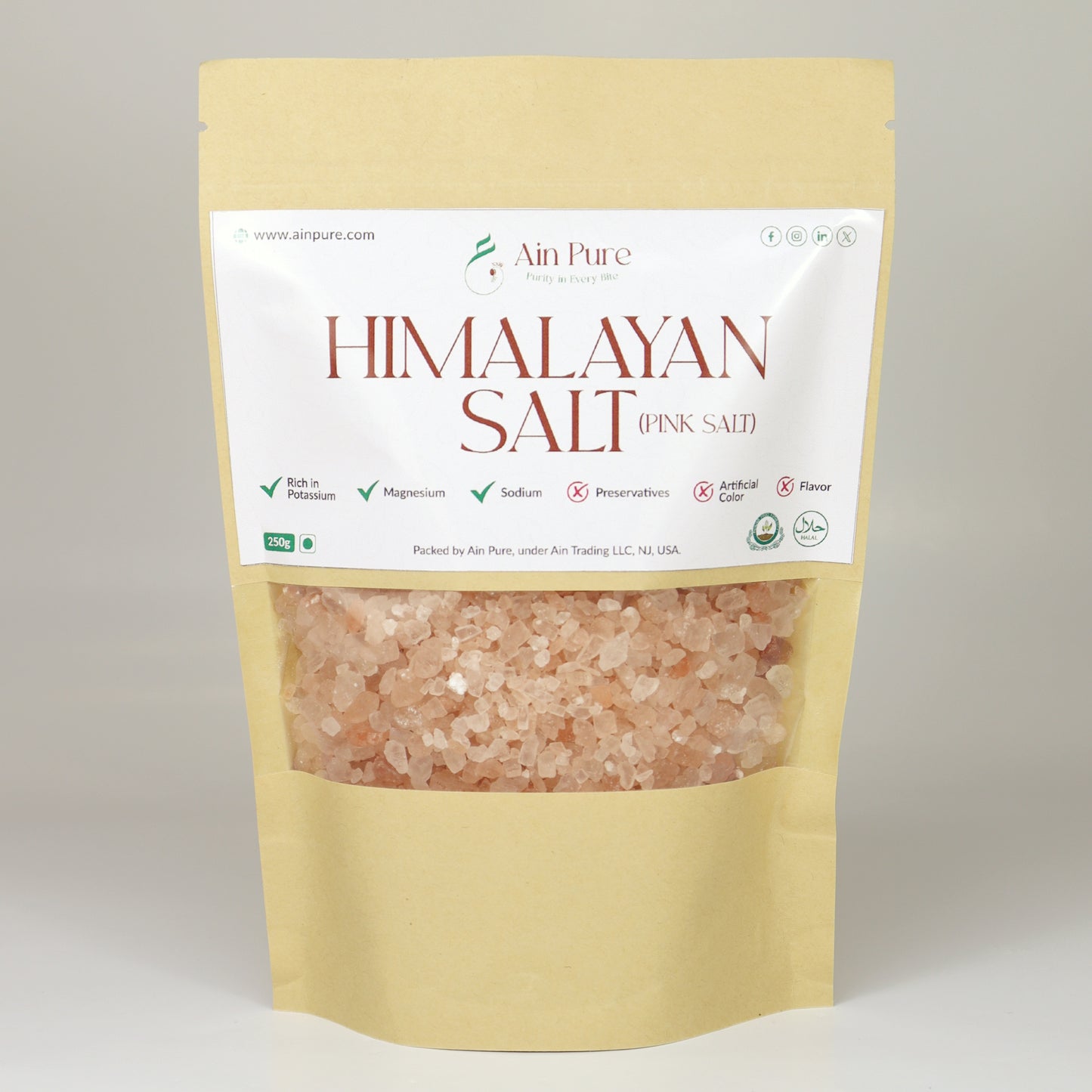 Himalayan Pink Salt (250g)