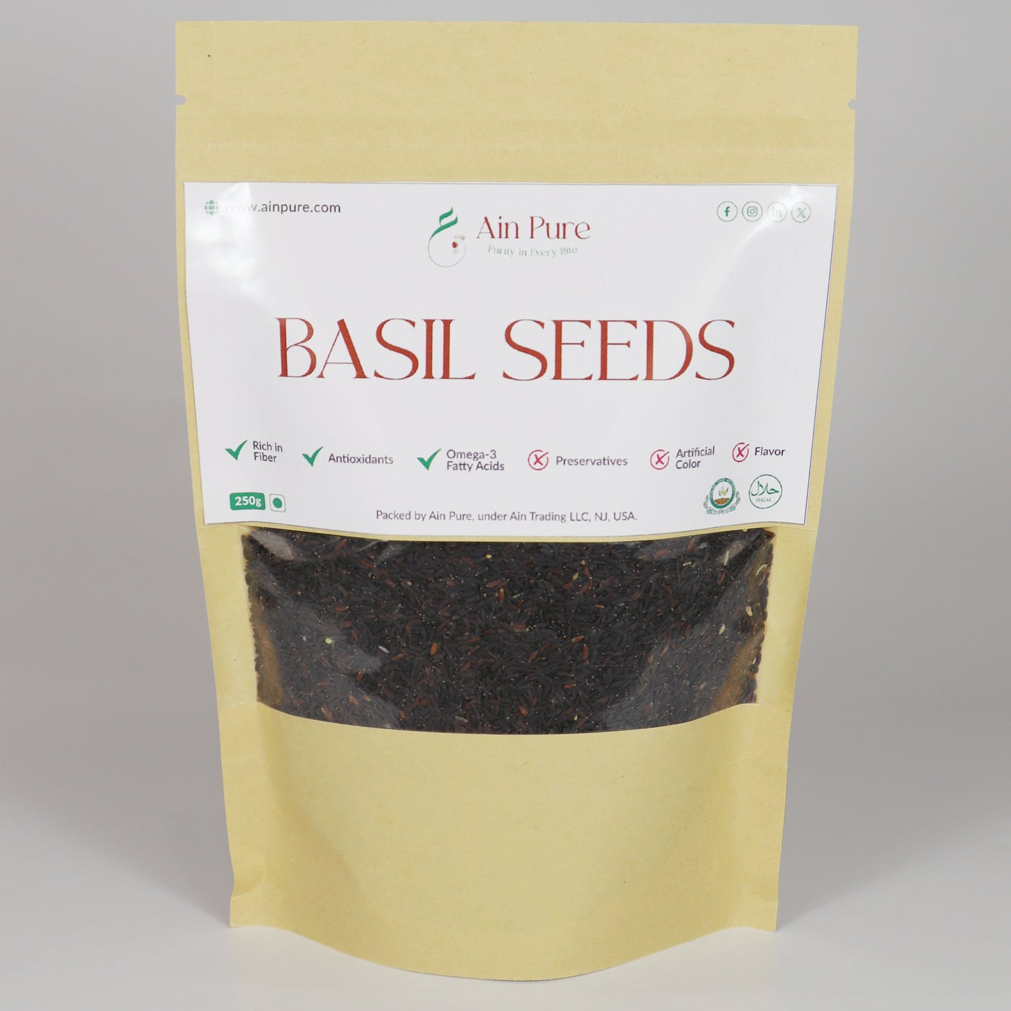 Basil Seeds (250g)