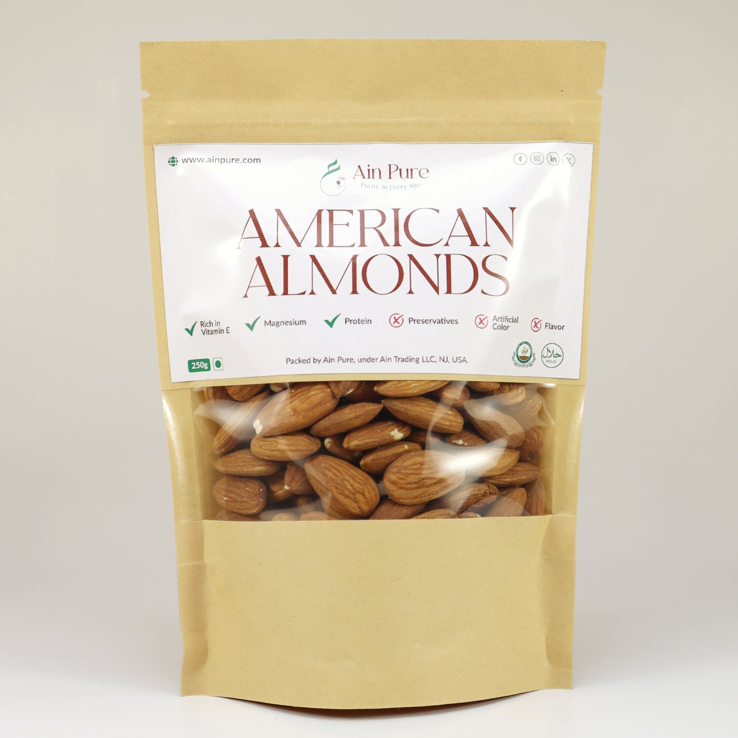 American Almonds (250g)