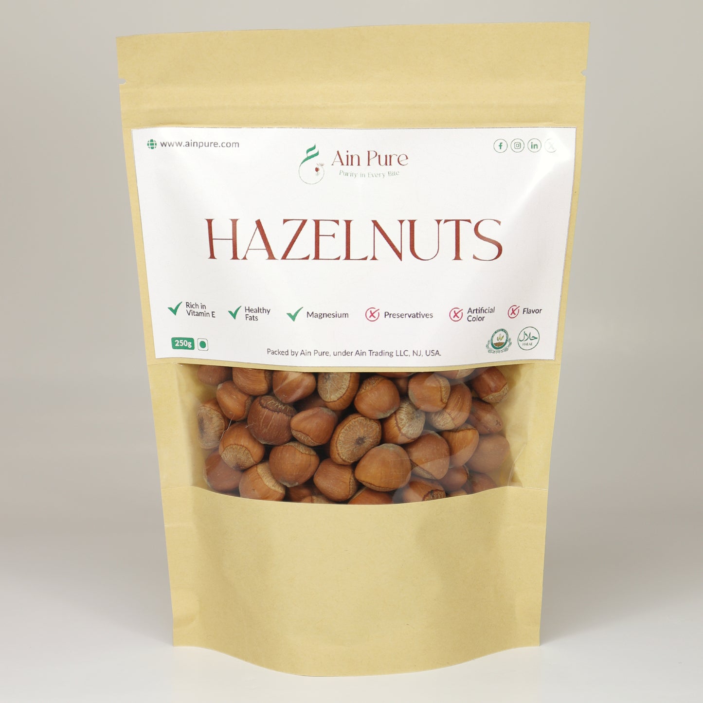 Hazelnuts (250g)